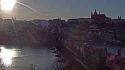 Pražský hrad, Karlův most, Vltava