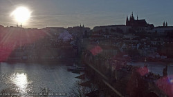 Pražský hrad, Karlův most, Vltava