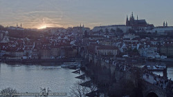 Pražský hrad, Karlův most, Vltava