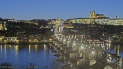 Pražský hrad, Karlův most, Vltava