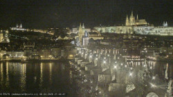 Pražský hrad, Karlův most, Vltava