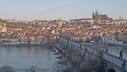 Pražský hrad, Karlův most, Vltava
