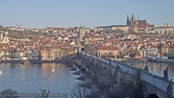 Pražský hrad, Karlův most, Vltava