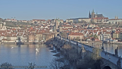 Pražský hrad, Karlův most, Vltava