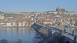 Pražský hrad, Karlův most, Vltava