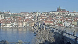 Pražský hrad, Karlův most, Vltava