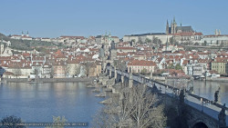 Pražský hrad, Karlův most, Vltava