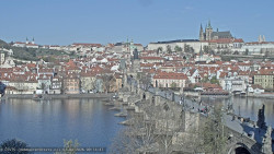 Pražský hrad, Karlův most, Vltava