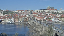 Pražský hrad, Karlův most, Vltava