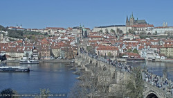 Pražský hrad, Karlův most, Vltava
