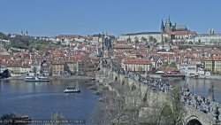 Pražský hrad, Karlův most, Vltava