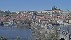 Pražský hrad, Karlův most, Vltava