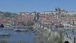 Pražský hrad, Karlův most, Vltava