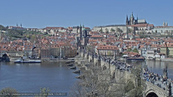 Pražský hrad, Karlův most, Vltava