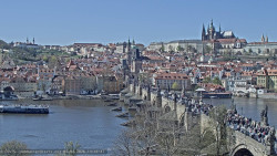Pražský hrad, Karlův most, Vltava