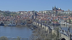 Pražský hrad, Karlův most, Vltava