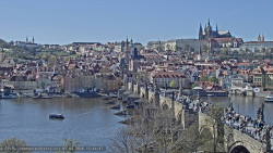 Pražský hrad, Karlův most, Vltava