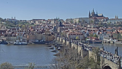 Pražský hrad, Karlův most, Vltava