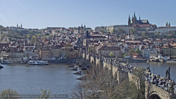 Pražský hrad, Karlův most, Vltava