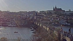 Pražský hrad, Karlův most, Vltava