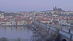 Pražský hrad, Karlův most, Vltava