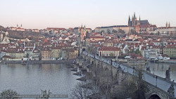 Pražský hrad, Karlův most, Vltava