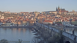 Pražský hrad, Karlův most, Vltava