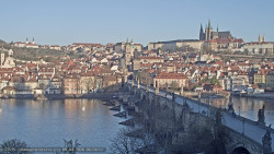 Pražský hrad, Karlův most, Vltava