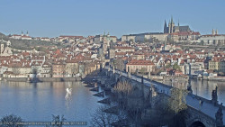 Pražský hrad, Karlův most, Vltava