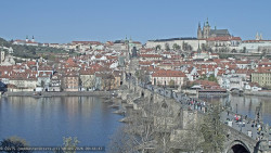 Pražský hrad, Karlův most, Vltava