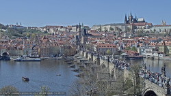 Pražský hrad, Karlův most, Vltava