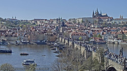 Pražský hrad, Karlův most, Vltava