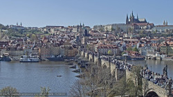 Pražský hrad, Karlův most, Vltava