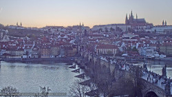 Pražský hrad, Karlův most, Vltava