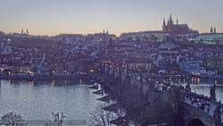 Pražský hrad, Karlův most, Vltava