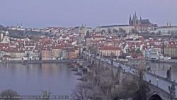 Pražský hrad, Karlův most, Vltava