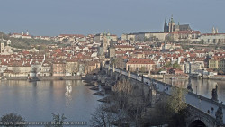 Pražský hrad, Karlův most, Vltava