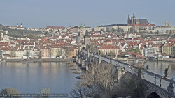 Pražský hrad, Karlův most, Vltava