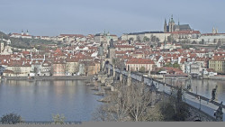 Pražský hrad, Karlův most, Vltava