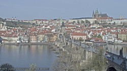 Pražský hrad, Karlův most, Vltava