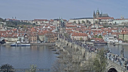 Pražský hrad, Karlův most, Vltava