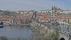 Pražský hrad, Karlův most, Vltava