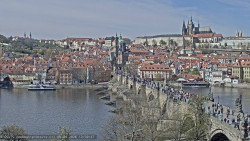 Pražský hrad, Karlův most, Vltava