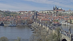 Pražský hrad, Karlův most, Vltava