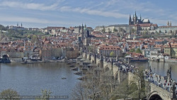 Pražský hrad, Karlův most, Vltava