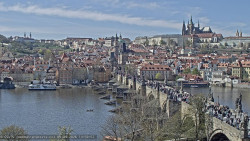 Pražský hrad, Karlův most, Vltava
