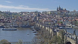 Pražský hrad, Karlův most, Vltava