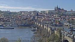 Pražský hrad, Karlův most, Vltava