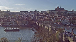 Pražský hrad, Karlův most, Vltava