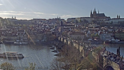 Pražský hrad, Karlův most, Vltava